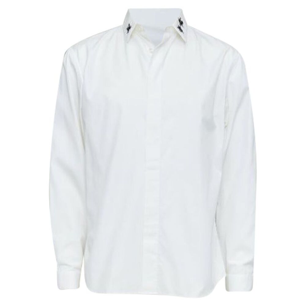 Dior Homme Cotton Beaded Dress Shirt